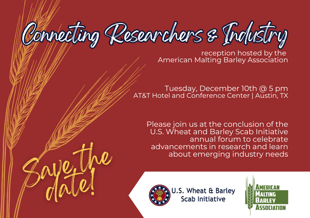 Connecting Researchers & Industry: Reception @ the National FHB Forum